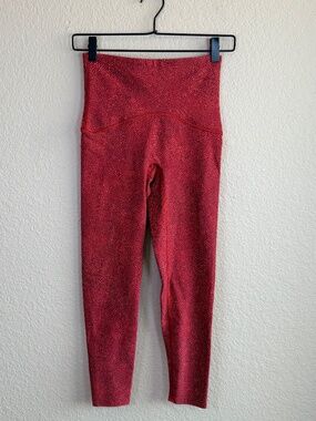 SPANX - Red Booty Bost Cropped Leggings